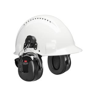 Peltor™ WorkTunes™ Pro AM/FM Radio Headset - Cap Mount, A, 26, Black