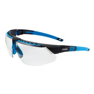 Uvex® Avatar™ Safety Glasses - Meets/Exceeds CSA Z94.3/ANSI Z87+, Clear, Anti-Scratch, Blue