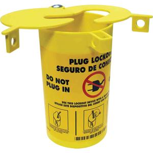 3-In-1 Lockout - Plug, Yellow, 1