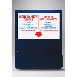 Pocket-Style Centre - English & French, Right-To-Know, Included, Aluminum