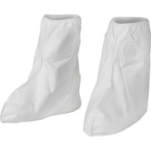 KleenGuard™ A40 Disposable Boot Covers - Microporous, One Size, White, 17"