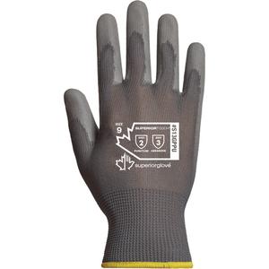 Superior Touch® String Knit Gloves - X-Large/10, X-Small/6, Small/7, 2X-Large/11, 13, Polyester, Polyurethane, Dipped Palm, Unlined, Pair