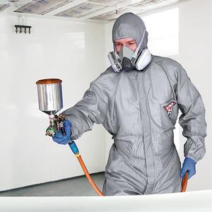 ProPlus Gard Protective Coveralls - Nylon, 2X-Large, Grey