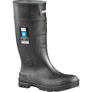 Blackhawk Boots - Rubber, 10, 4, 5, 6, 7, 8, 9, 11, 12, 13, 14, 15, Steel, Plain, Meets/Exceeds CSA Blue Rectangle/ASTM F2413, Impermeable, Black