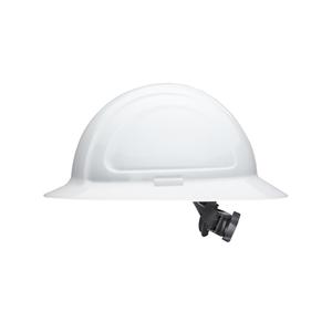 North Zone™ Full-Brim Hardhat - Ratchet, White, Yellow, Orange, Green, Navy Blue, Grey, Black, Red, Pink, High Visibility Orange, Non-Vented, Meets/Exceeds CSA Type 1/ANSI Type I