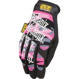 The Original® Women's Mechanic's Glove - Small, Synthetic, Pink/Black