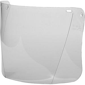 Replacement Visor - 7-7/8", 14", 0.01", Polycarbonate, Clear, None