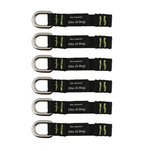 Squids® 3700 Tool Tails™ Tool Tether Attachments - Web D-Ring, 2 lbs.