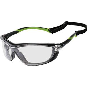 Veratti® Primo™ Safety Glasses - Meets/Exceeds CSA Z94.3/ANSI Z87+, Clear, Grey/Smoke, Anti-Fog, Grey/Green