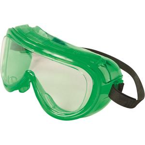 160 Series 2-51 Safety Goggles - Indirect, Clear, ANSI Z87+/Meets/Exceeds CSA Z94.3, Anti-Fog, Neoprene, Green