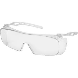 Cappture OTG Safety Glasses - Meets/Exceeds CSA Z94.3/ANSI Z87+, Clear, Grey/Smoke, Anti-Fog