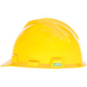 V-Gard® Hardhat - Pinlock, Yellow, Non-Vented, ANSI Type I, ANSI Class E