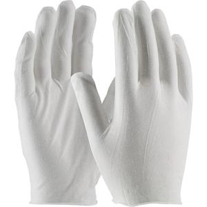 Inspection Gloves - One Size, Cotton, Unhemmed