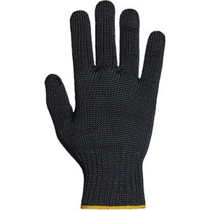Contender® Heavyweight Gloves - Large, X-Small, Small, Medium, X-Large, 2X-Large, Non-Knit, Kevlar®, Not Coated, ASTM ANSI Level A4, ANSI/ISEA 105 Level 3, Unrated, Unrated, Unrated, Black