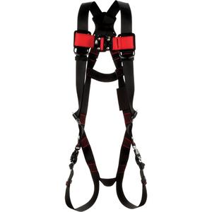 Vest-Style Harness - Fall Arrest, A, 420 lbs., Medium/Large, X-Large, 2X-Large, Back, Quick-Connect, Quick-Connect