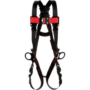 Vest-Style Harness - Work Positioning/Fall Arrest, AP, 420 lbs., Medium/Large, X-Large, 2X-Large, Back - Side, Quick-Connect, Quick-Connect