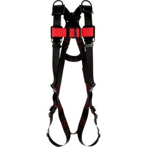 Vest-Style Harness - Fall Arrest/Evacuation/Retrieval, AE, 420 lbs., Small, Medium/Large, X-Large, 2X-Large, Back - Shoulder, Pass-Through/Mating, Pass-Through/Mating