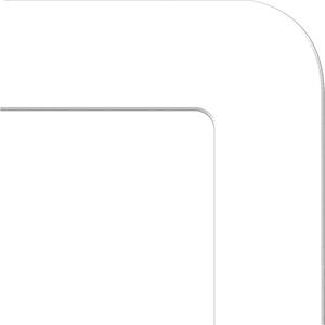 Tough-Mark™ Heavy-Duty Floor Marking - White, Polyethylene, 6", 6", L