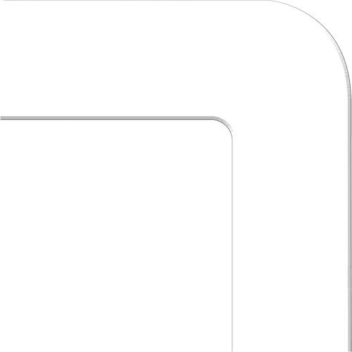 Tough-Mark™ Heavy-Duty Floor Marking - White, Polyethylene, 6", 6", L