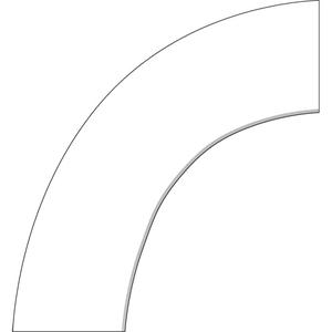 Tough-Mark™ Heavy-Duty Floor Marking - White, Polyethylene, 6", 6", Square