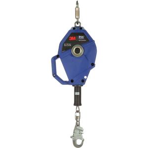 Smart Lock Self-Retracting Lifeline - 20', 1, Stainless Steel, Swivel, Carabiner, Steel, Snap Hook, Steel, CSA Z259.2.2