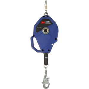 Smart Lock Self-Retracting Lifeline - 35', 1, Stainless Steel, Swivel, Carabiner, Steel, Snap Hook, Steel, CSA Z259.2.2