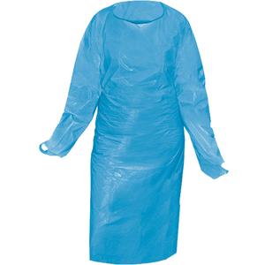 CoverMe™ Gowns - Polypropylene, One Size, Blue, Non-Medical