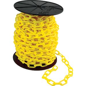 Plastic Chains - Yellow, 200', Reel, Plastic