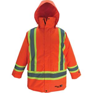 Journeyman Insulated Parka - Large, Small, Medium, X-Large, 3X-Large, Orange, '-50°C