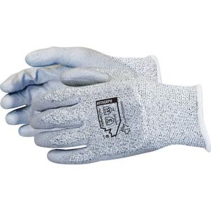 Cut-Resistant Glove - X-Large/10, 2X-Small/5, X-Small/6, Small/7, Medium/8, Large/9, 2X-Large/11, 3X-Large/12, 13, TenActiv™, Polyurethane, Dipped Palm, ASTM ANSI Level A5, ANSI/ISEA 105 Level 4, Unrated