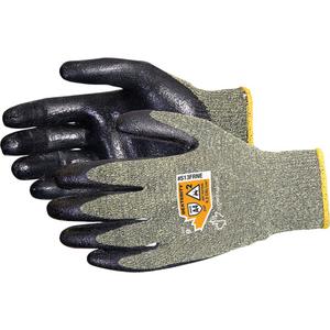 Dexterity® Flame-Resistant Gloves - 10, 5, 6, 7, 8, 9, 11, 10" L, NFPA 70E, 2, 9.2 cal/cm², Black & Grey