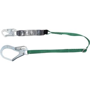 V-Series Lanyard - 6', Meets/Exceeds CSA-Z259.11, 150 lbs., 310 lbs., Snap Hook, Rebar Hook, Polyester, Pack, 1