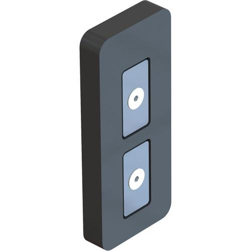 PLUS Head Belt/Ribbon Magnetic End Attachment - Black