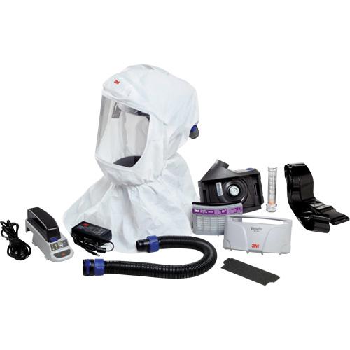 Versaflo™ Easy Clean PAPR Kit - Loose Fitting Hood & Faceshield, Lithium-Ion