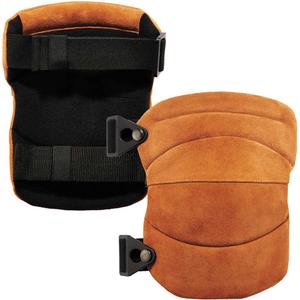 ProFlex® 230 Knee Pads - Buckle, Foam, Leather, Brown