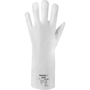 ALPHATEC® 02-100 Chemical-Resistant Gloves - 6, 7, 8, 9, 10, 11, 15", 2.4-mil, Gauntlet, HPPE, Unlined, EN 374:2016-1 Type A/EN 374:2016-2/EN 374:2016-5 VIRUS, ACDEFGHILMS/ABCDEFGHILMS