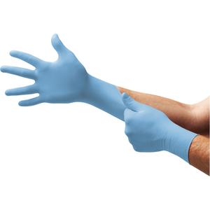 Xceed® XC-310 Examination Gloves - Large, X-Small, Small, Medium, X-Large, Nitrile, 9.5", 4.3-mil, Textured Fingertips, Blue, Powder-Free, Class 2