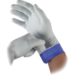 Lifestar EC® LSE-104 Dual-Coloured Examination Gloves - 3X-Large, Small, Medium, Large, X-Large, 2X-Large, Nitrile, 11.4", 5.5-mil, Textured Fingertips, White, Powder-Free, Class 2