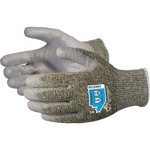 Emerald CX® Gloves - 10, 12, 13, Kevlar®/Stainless Steel, Polyurethane, Dipped Palm, ASTM ANSI Level A5, Unrated, Unrated, Unrated, Unrated, 12