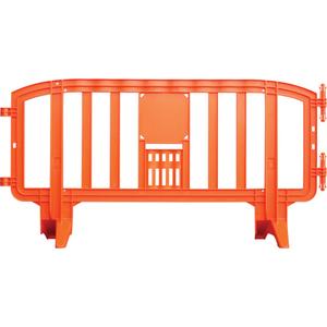 Movit Barricade - Interlocking, Plastic, Orange, 39", 78"