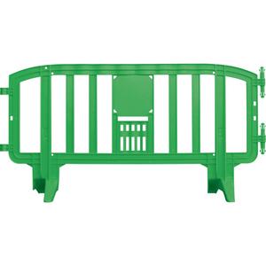 Movit Barricade - Interlocking, Plastic, Green, 39", 78"