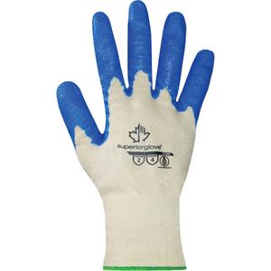 Dexterity® Coated Gloves - 10, Large/9, 15, Cotton, Nitrile, Dipped Palm, Unlined
