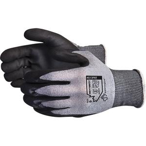Dexterity® Gloves - 10, 6, 7, 8, 9, 11, 13, Nylon, Nitrile, Dipped Palm, Unlined