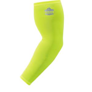 Chill-Its® 6690 Cooling Arm Sleeves - Polyester, 17", Lime, 2X-Large