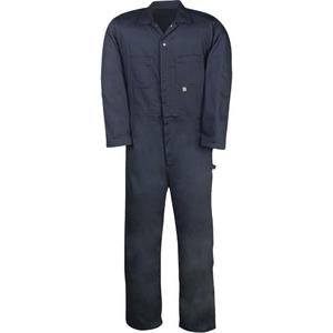 Twill Unlined Coveralls - Poly-Cotton, 38 (Tall), 40 (Tall), 42 (Tall), 44 (Tall), 46 (Tall), 48 (Tall), 50 (Tall), 52 (Tall), 54 (Tall), 56 (Tall), 58 (Tall), 60 (Tall), Navy Blue, Men's, Tall
