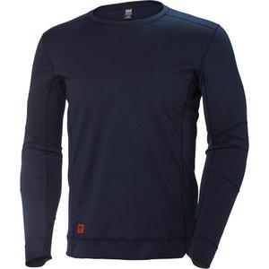 Lifa® Max Moisture-Wicking Crewneck Undershirt - Polypropylene, X-Small, Small, Medium, Large, X-Large, 2X-Large, 3X-Large, 4X-Large, 5X-Large, Navy Blue, Men's