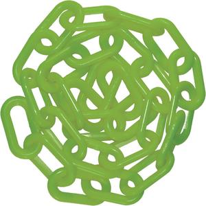 25' Plastic Chain Barrier - Green