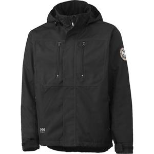 Berg Insulated Jacket - Polyester, Small, Medium, Large, X-Large, 2X-Large, 3X-Large, 4X-Large, Black, Men's, Regular