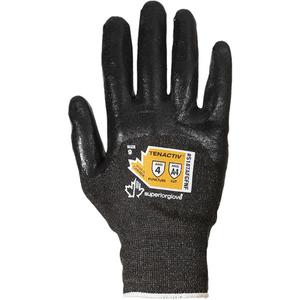 Ultrafine Composite Filament Fiber Knit Gloves - 10, 5, 6, 7, 8, 9, 11, 18, TenActiv™, Foam Nitrile, 3/4 Dipped, ASTM ANSI Level A4, ANSI/ISEA 105 Level 4, Unrated, ANSI/ISEA 105 Level 4, Unrated