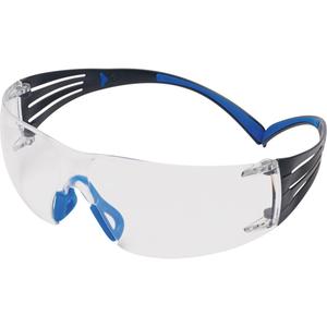 Securefit™ 400 Series Safety Glasses - Meets/Exceeds CSA Z94.3/ANSI Z87+, Clear, Anti-Fog/Anti-Scratch, Blue & Grey